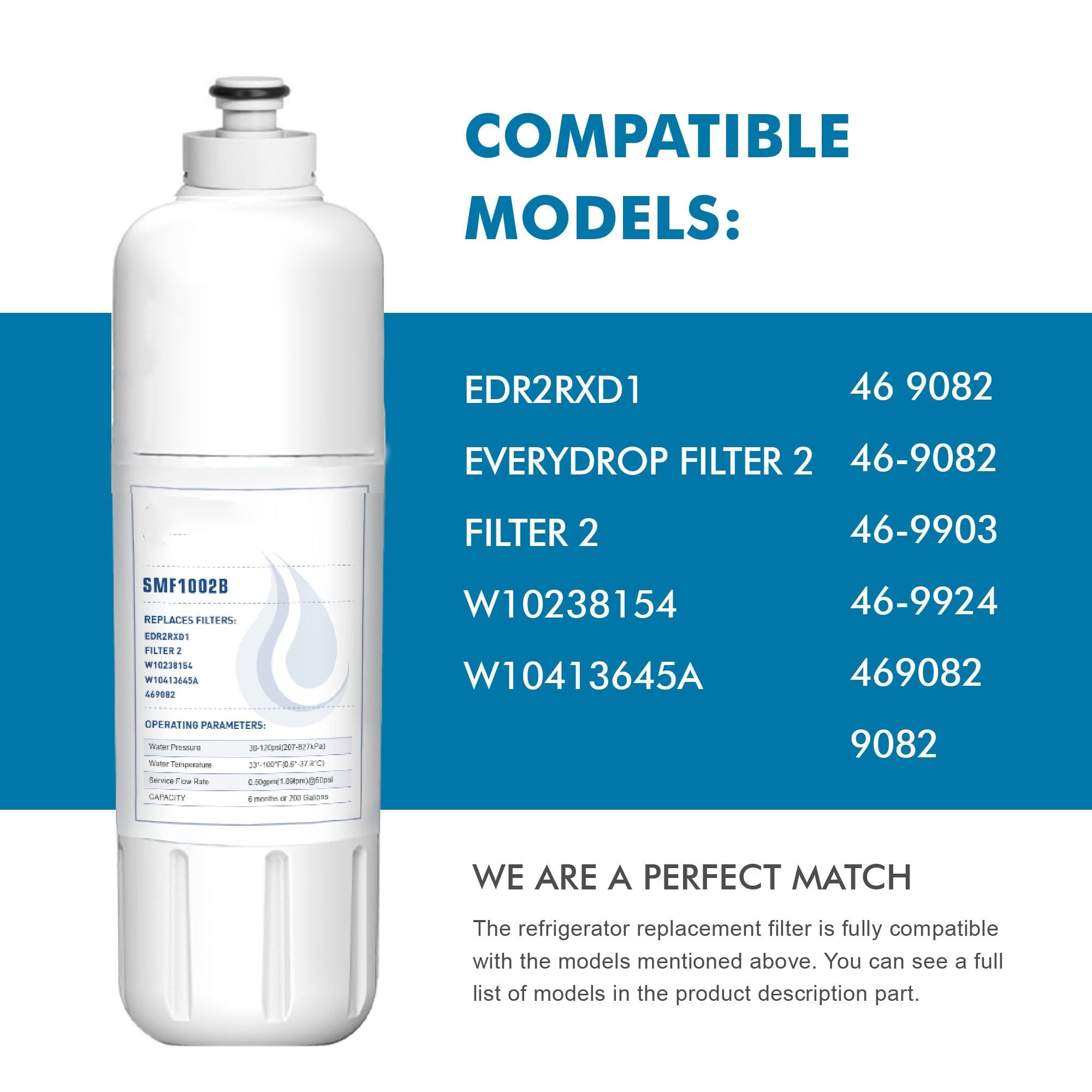 Bath Tub Water Filter Aazon.co: TEEHAY W10413645A/EDR2RXD1